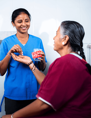 Home medicine support.